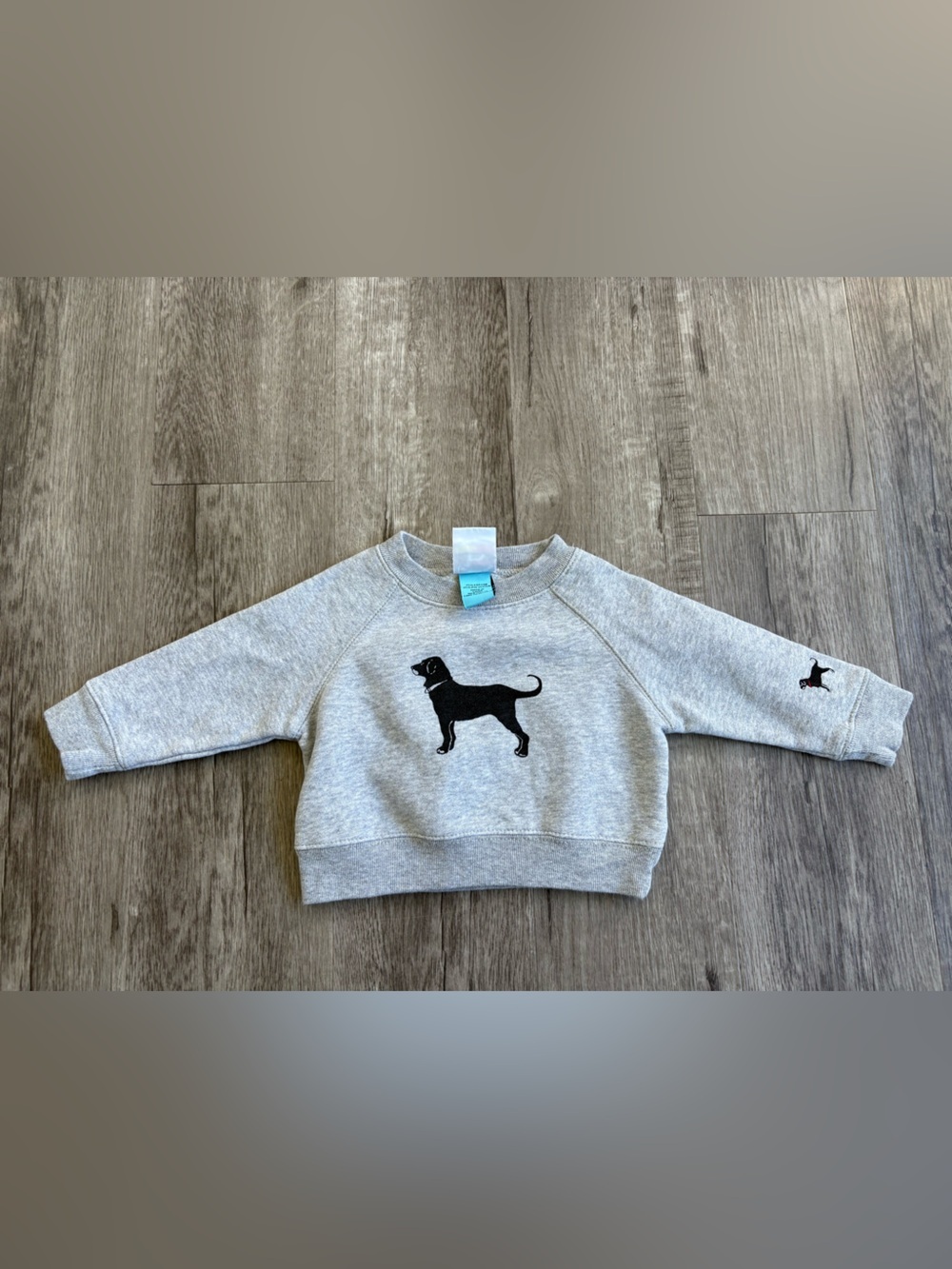 Baby The Black Dog Sweater 0-6M
